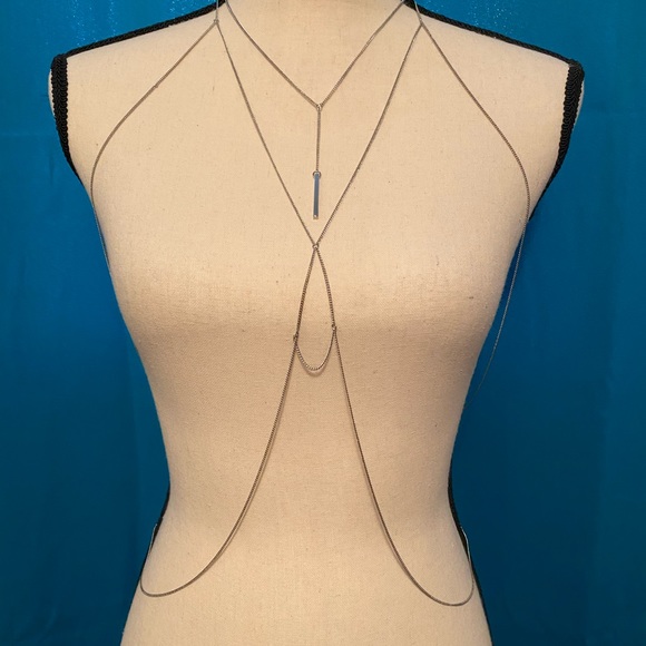 Silver Bodychain - Picture 1 of 2